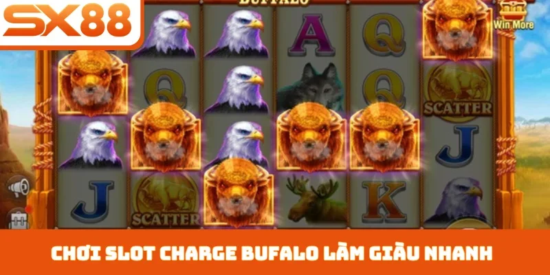 Slot Charge Bufalo - Chủ Đề Thảo Nguyên Xanh Tại SX88 - Kivex