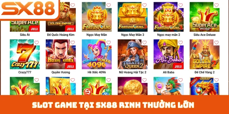 Slot Game SX88 - Khám Phá Thế Giới Quay Hũ Đa Sắc Màu - Kivex