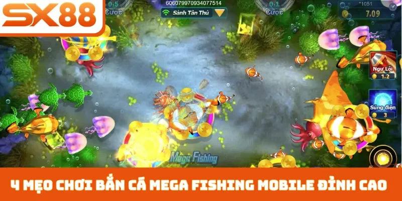 Bắn Cá Mega Fishing Mobile - Top 4 Kỹ Thuật Chơi Ở SX88 - Kivex