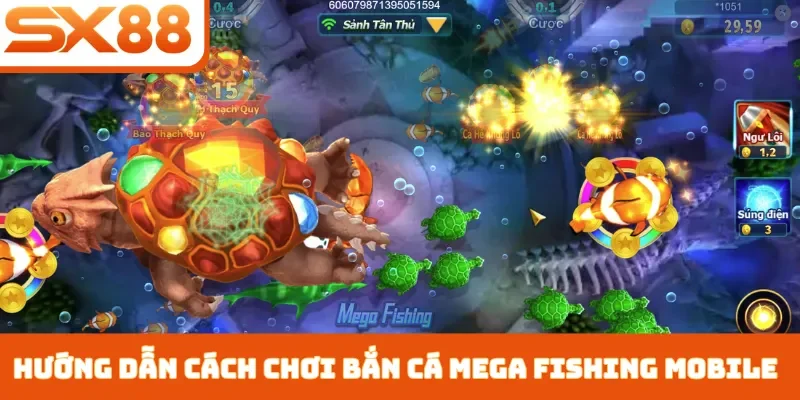 Bắn Cá Mega Fishing Mobile - Top 4 Kỹ Thuật Chơi Ở SX88 - Kivex